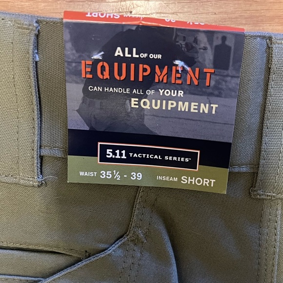 5.11 Tactical HRT Pants Dark Tan Black NEW
SZ WAIST LARGE
351/2-39
INSEAM SHORT - Picture 8 of 8